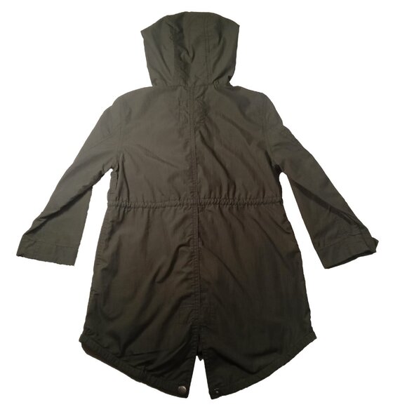 GAPKids Lightweight Hooded Green Cargo Utility Jacket US XS 4-5 - Picture 2 of 6